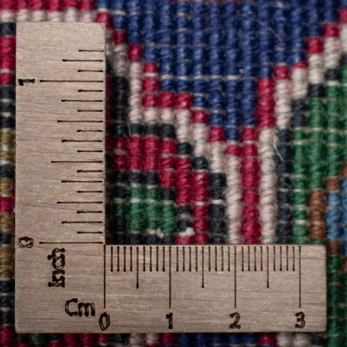 Persisk matta - Tabriz - 440 x 354 cm - mörkblå