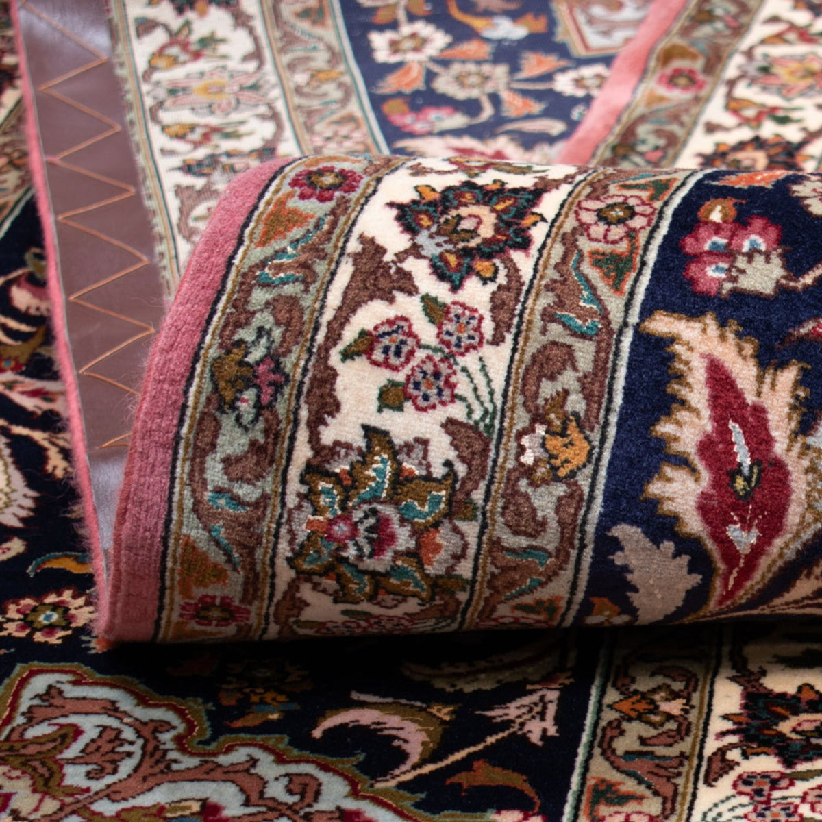 Persisk matta - Tabriz - Royal - 488 x 360 cm - röd