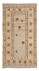 Persisk Gabbeh Mattan 142x73cm - Perserteppich Wollteppich