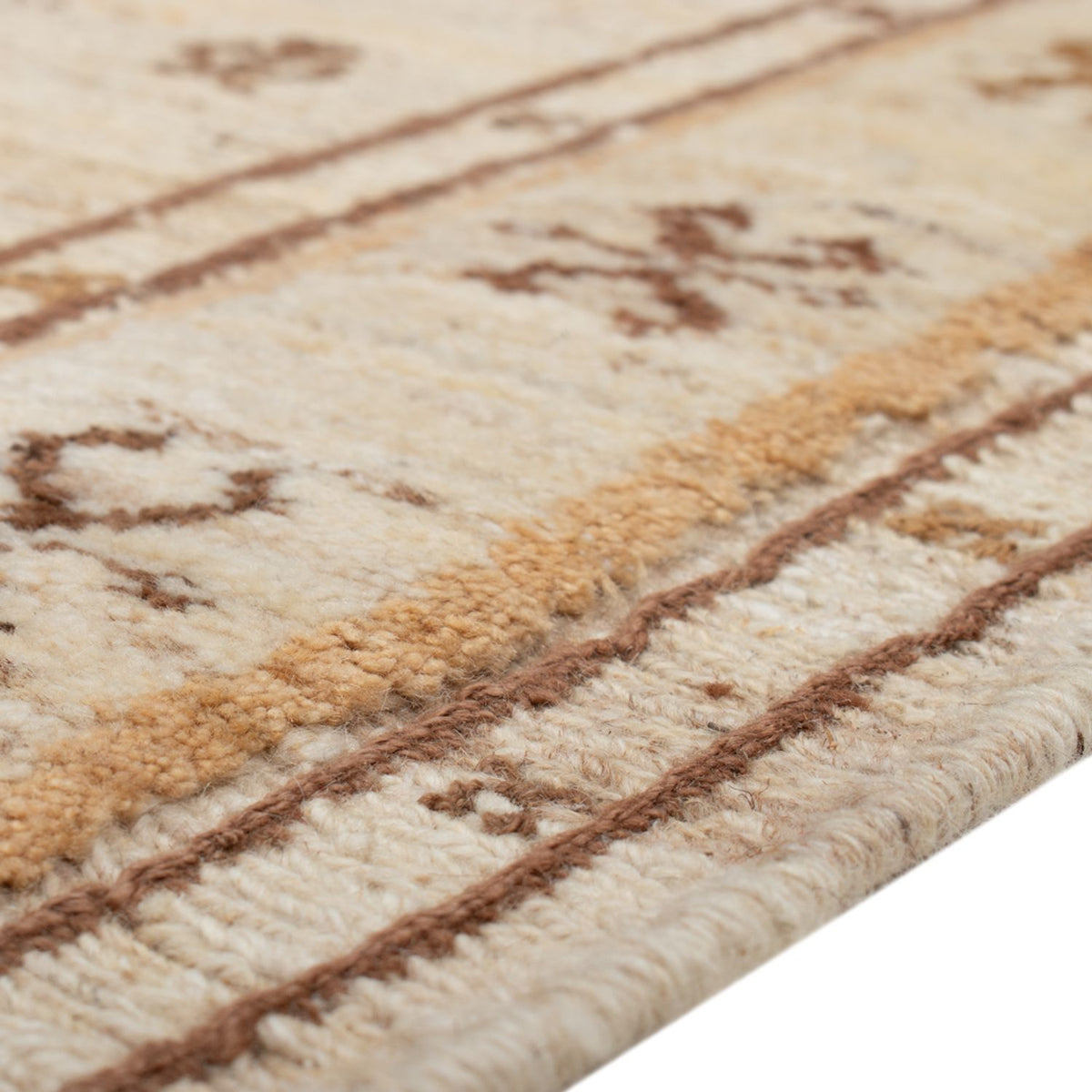 Gabbeh-matta - persisk - 142 x 73 cm - beige