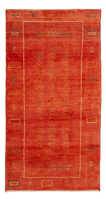 Gabbeh-matta - Loribaft Persian - 146 x 68 cm - ljusröd