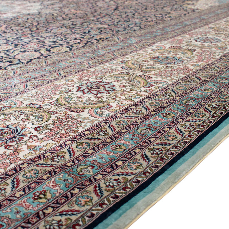 Silk matta - China Silk - Kungliga - 552 x 370 cm - mörkblå