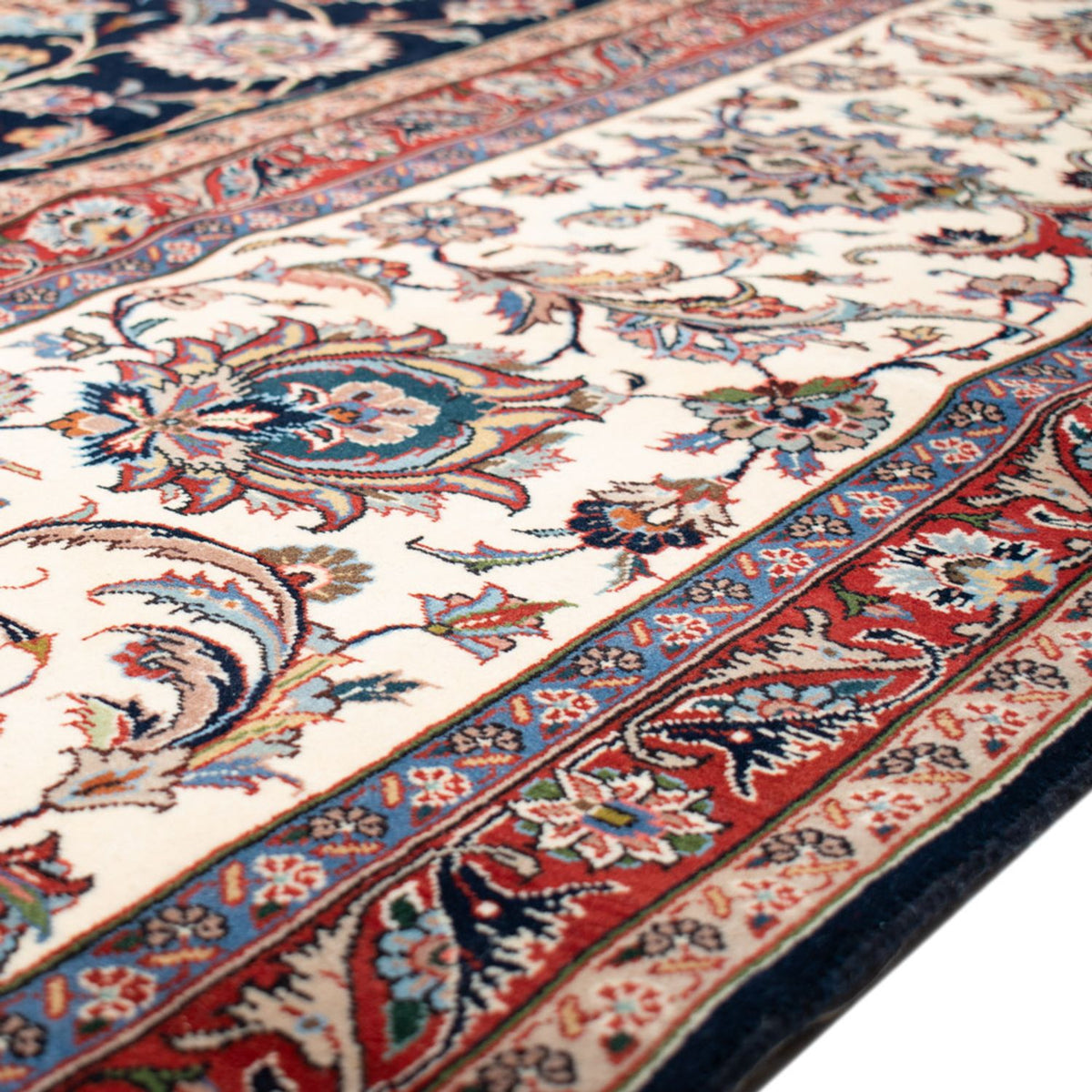 Persisk matta - Classic kvadrat  - 388 x 388 cm - mörkblå