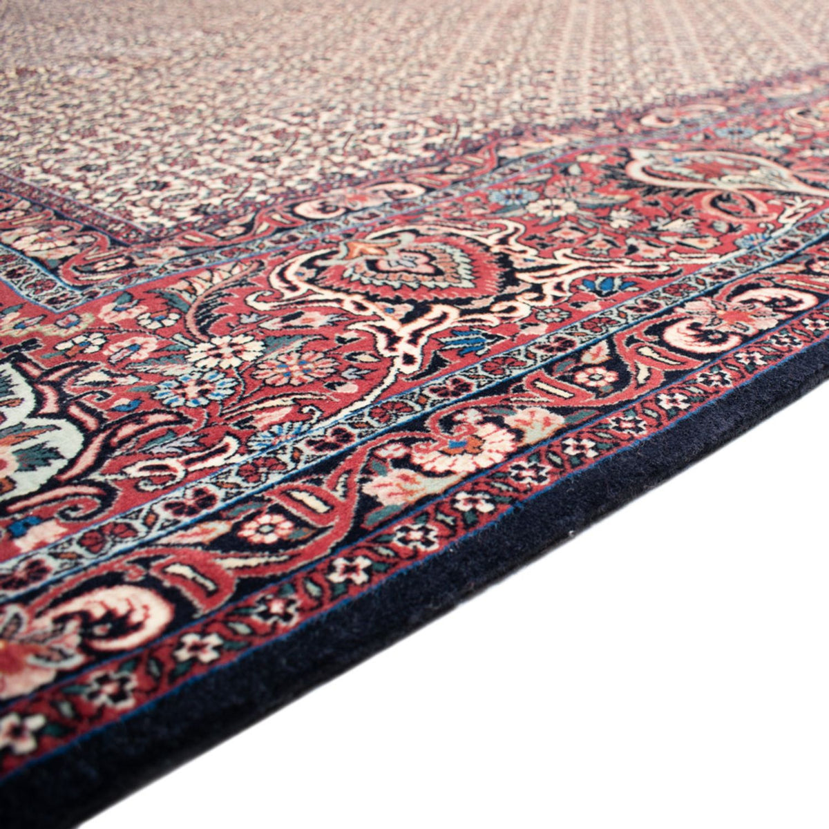 Persisk matta - Bijar - Royal kvadrat  - 366 x 348 cm - beige