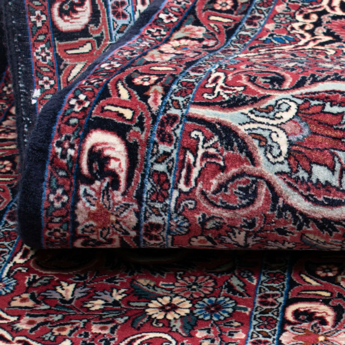 Persisk matta - Bijar - Royal kvadrat  - 366 x 348 cm - beige