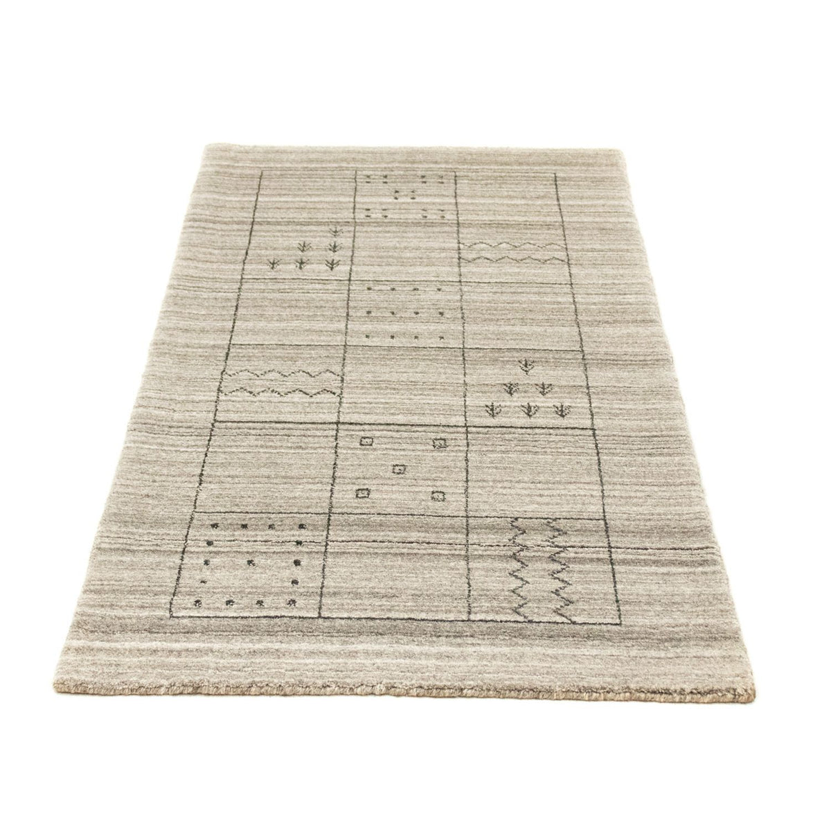 Vintage matta - 140 x 70 cm - beige