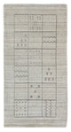 Vintage matta - 140 x 70 cm - silver
