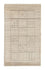 Vintage matta - 160 x 90 cm - beige