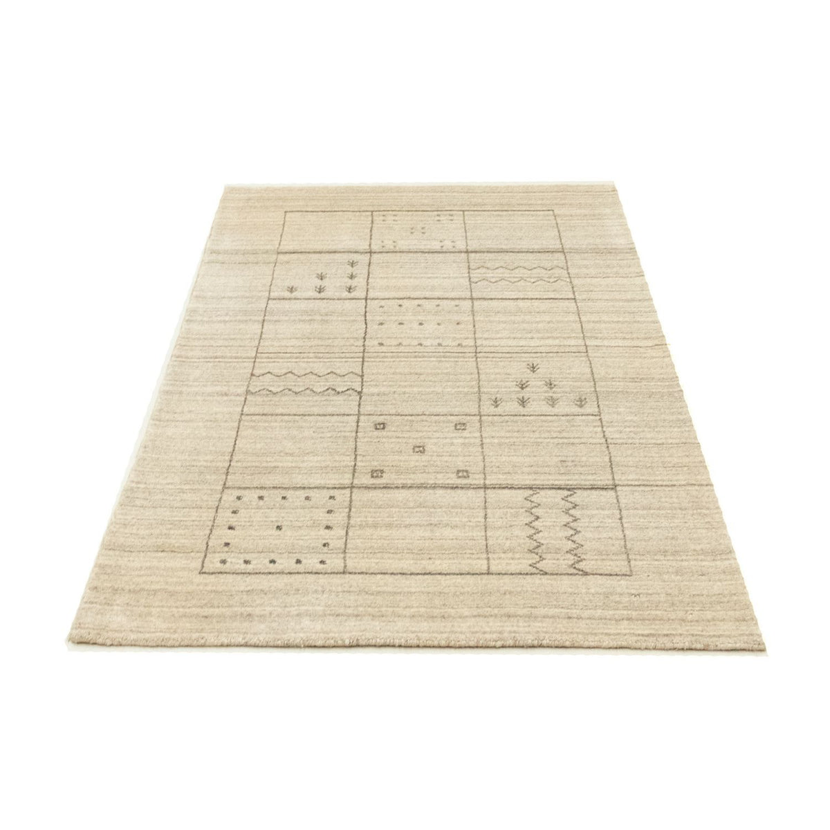 Vintage matta - 160 x 90 cm - beige