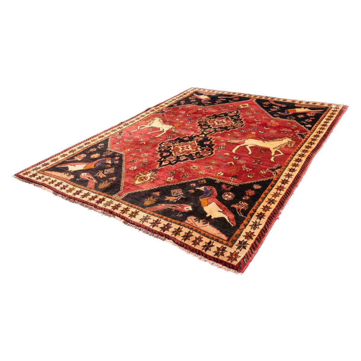 Persisk matta - Nomadic - 272 x 200 cm - röd