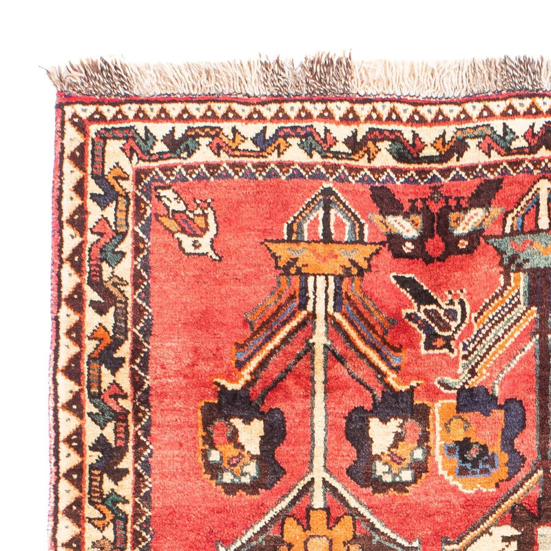 Persisk matta - Nomadic - 168 x 112 cm - mörkröd