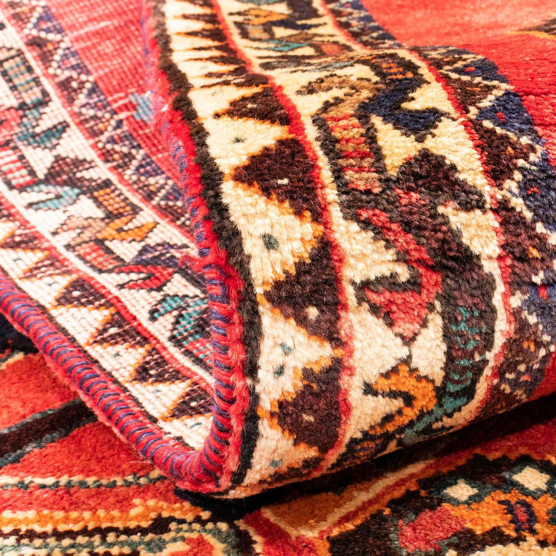 Persisk matta - Nomadic - 168 x 112 cm - mörkröd