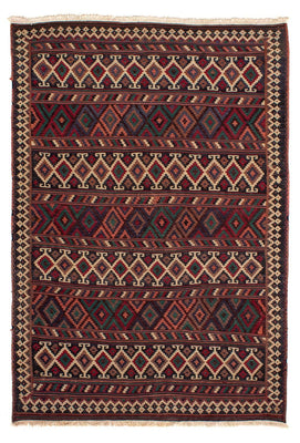 Kelim Carpet - orientalisk matta - 244 x 172 cm - flerfärgad