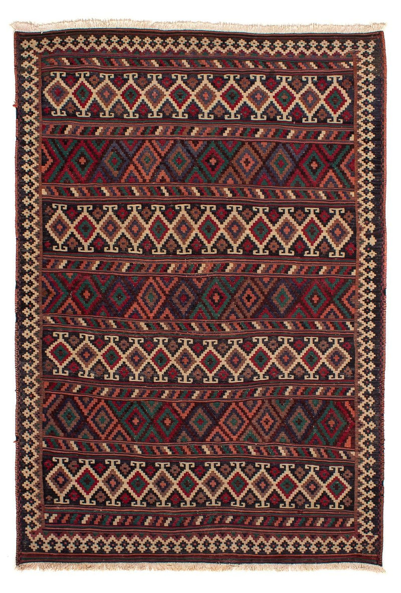 Kelim Carpet - orientalisk matta - 244 x 172 cm - flerfärgad