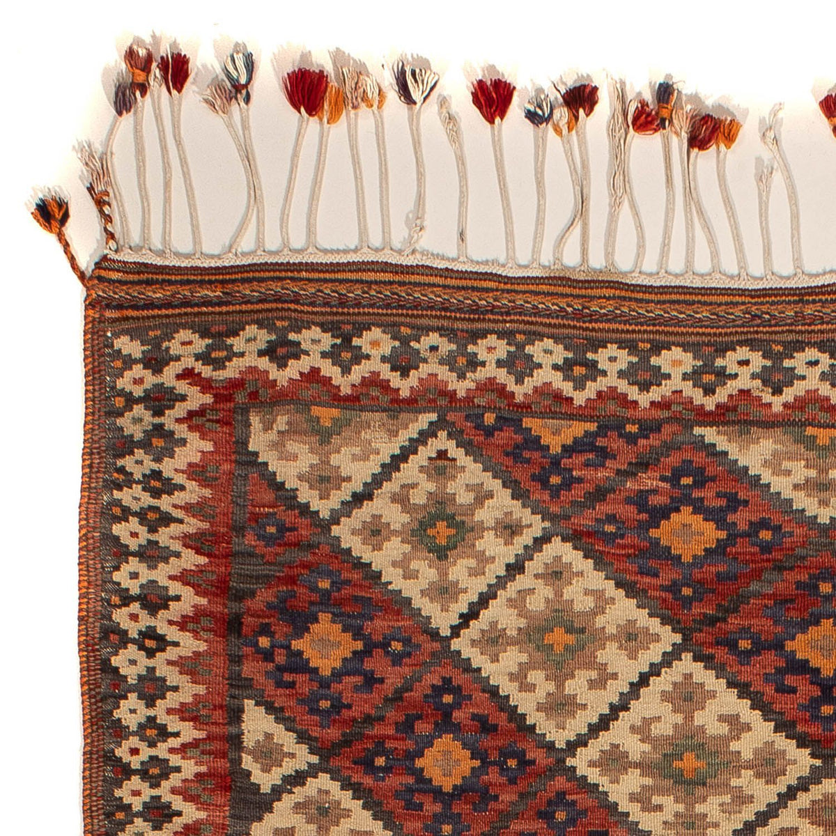 Kelim Carpet - orientalisk matta - 230 x 167 cm - flerfärgad