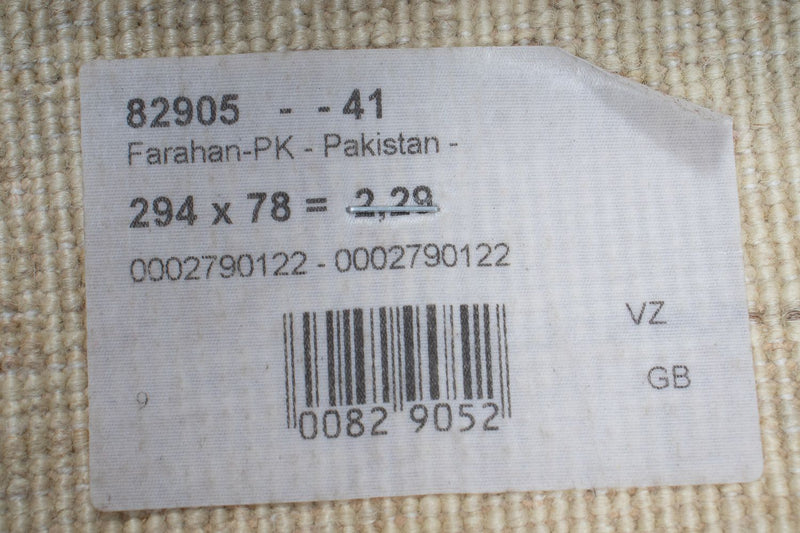 Runner Ziegler Carpet - 294 x 78 cm - beige