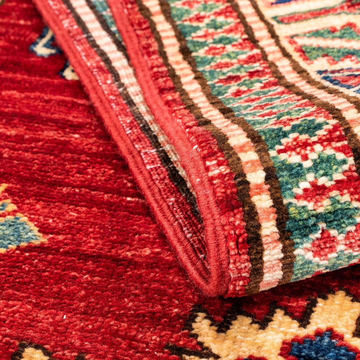 Runner Ziegler Carpet - Kazak - 232 x 78 cm - röd