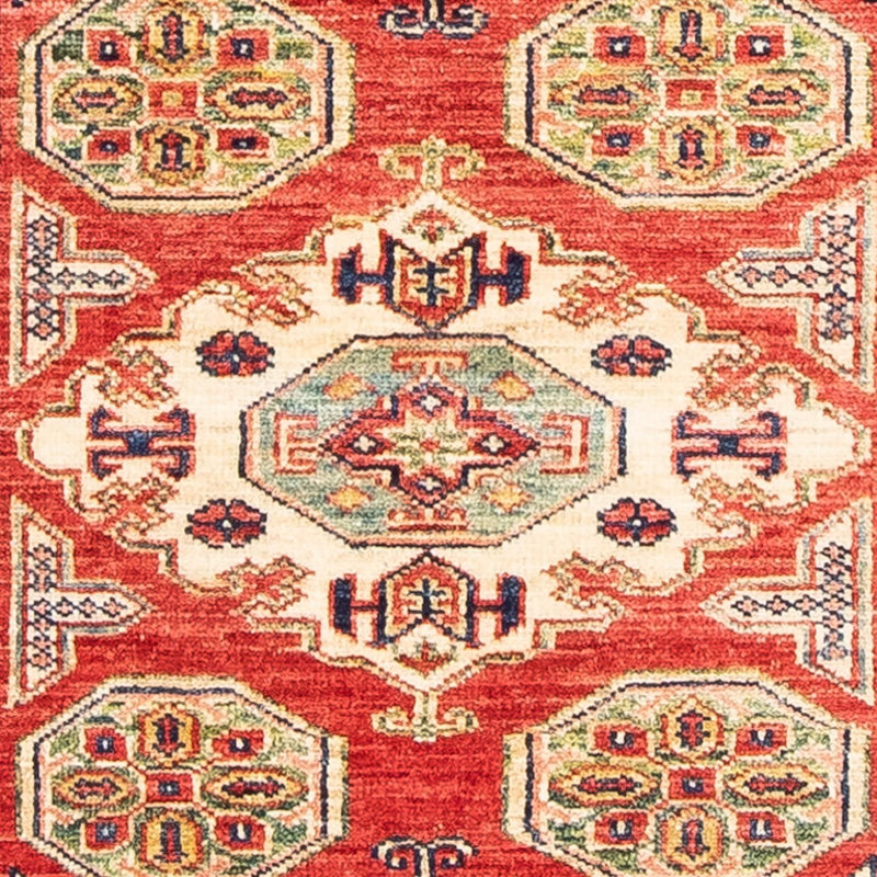 Runner Ziegler Carpet - Kazak - 246 x 83 cm - röd