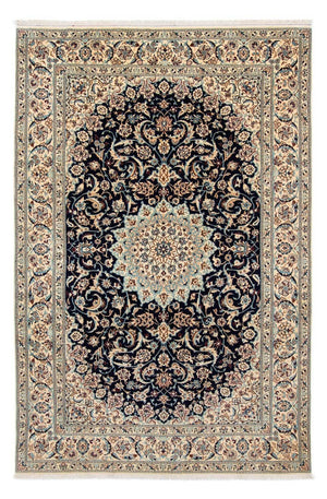 Persisk matta - Nain - 302 x 199 cm - svart