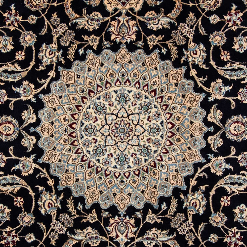 Persisk matta - Nain - 290 x 204 cm - svart