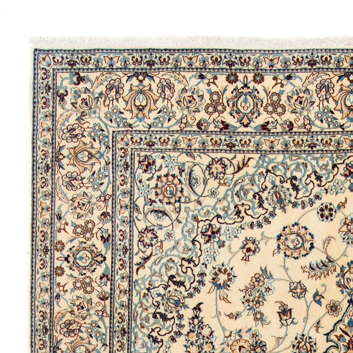 Persisk matta - Nain - 293 x 199 cm - beige