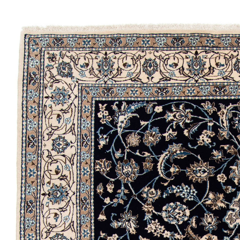 Persisk matta - Nain - 290 x 201 cm - svart