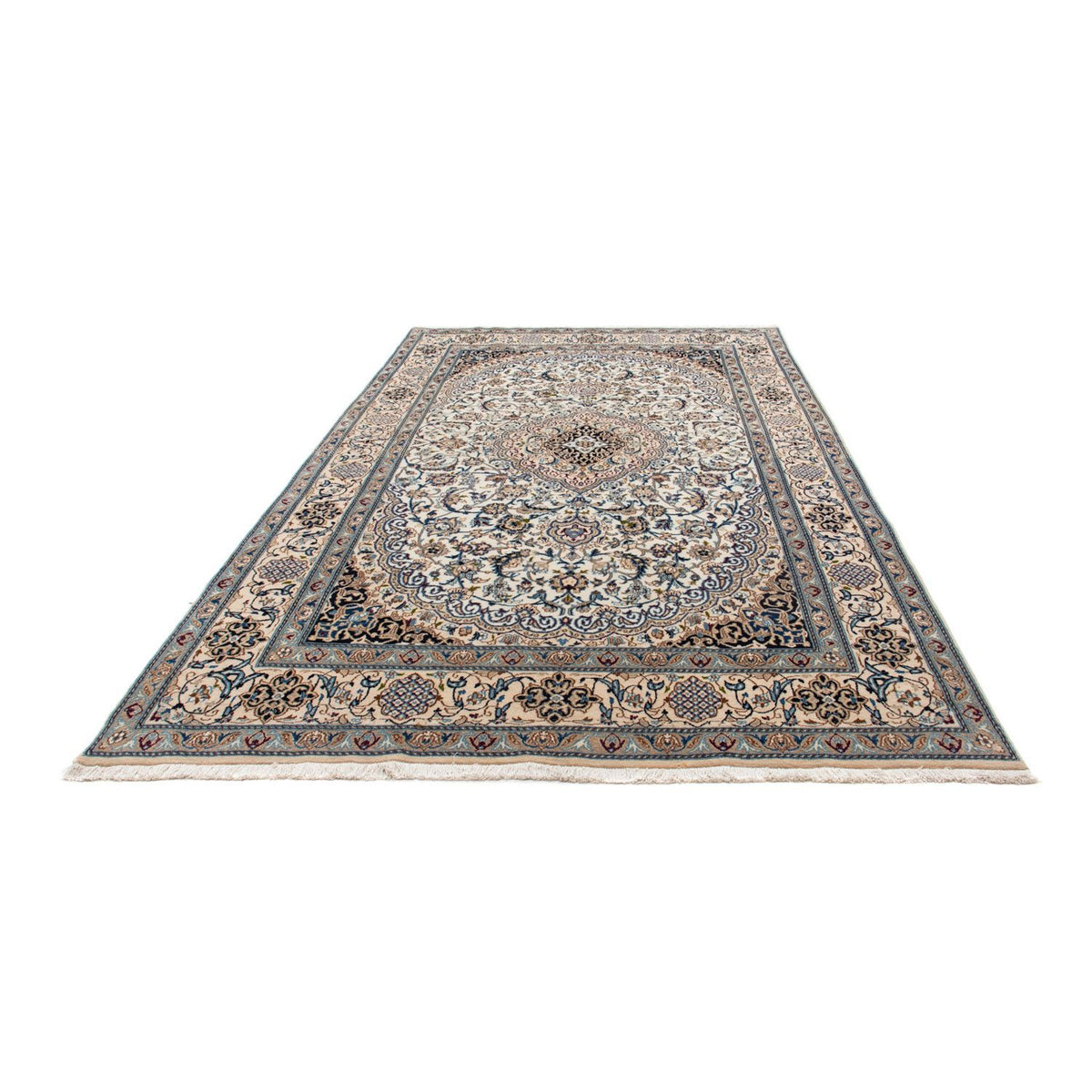 Persisk matta - Nain - 297 x 196 cm - beige