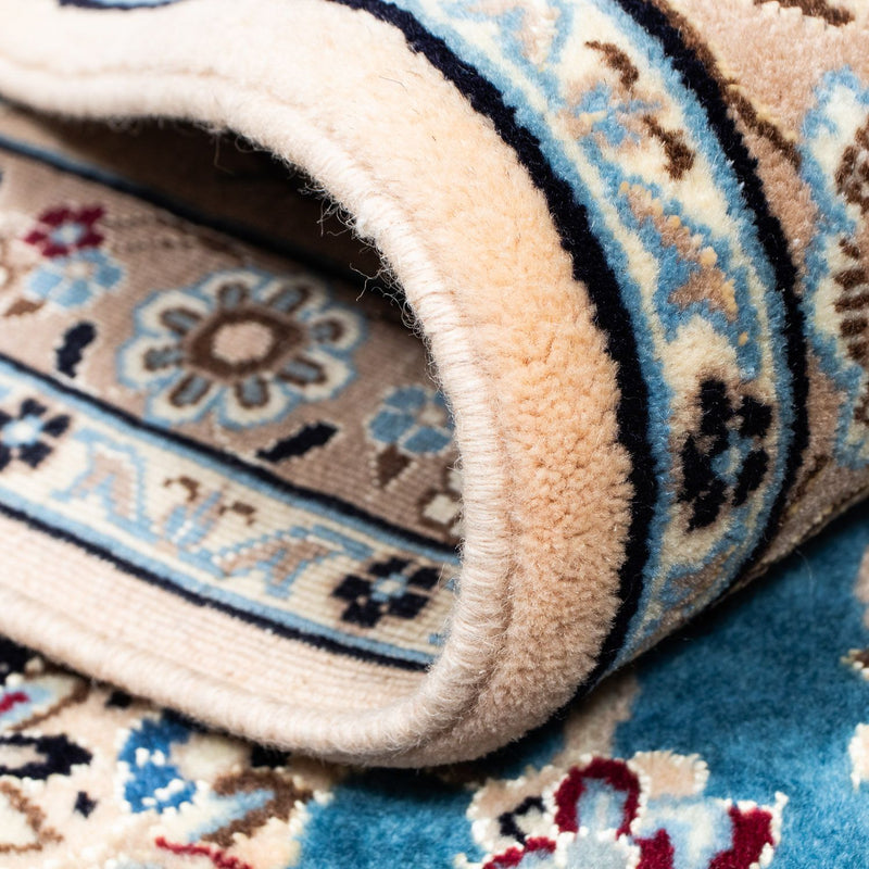 Persisk matta - Nain - 296 x 197 cm - blå