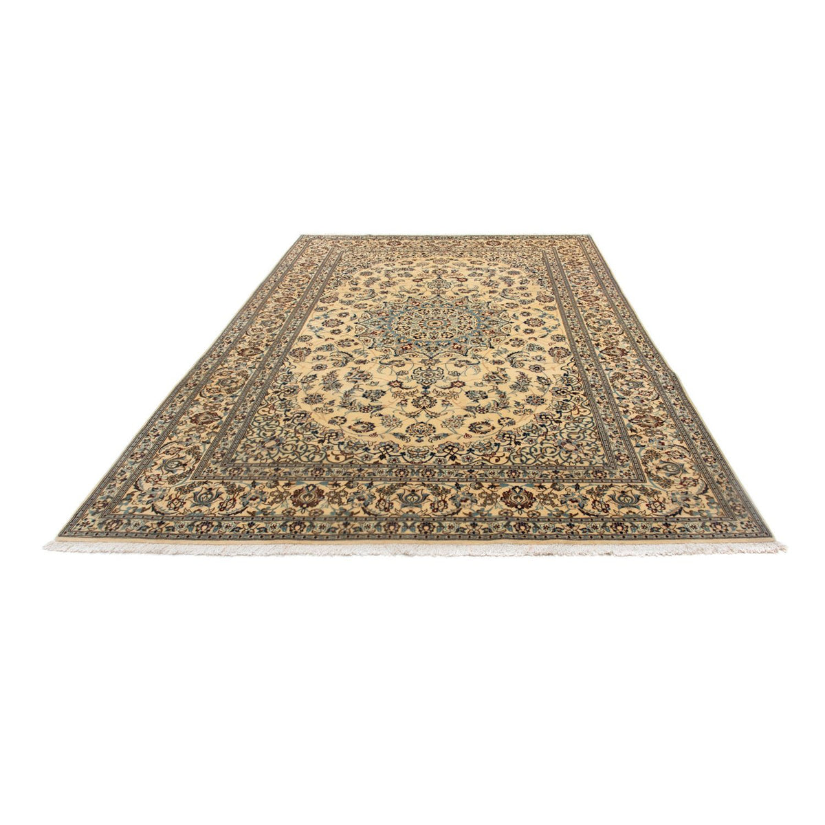 Persisk matta - Nain - 299 x 199 cm - beige
