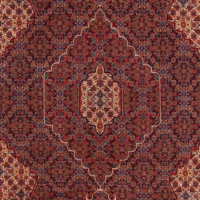 Persisk matta - Nain - 335 x 263 cm - mörkröd