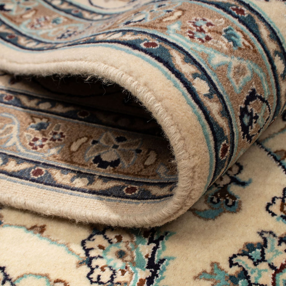 Persisk matta - Nain - 306 x 202 cm - beige