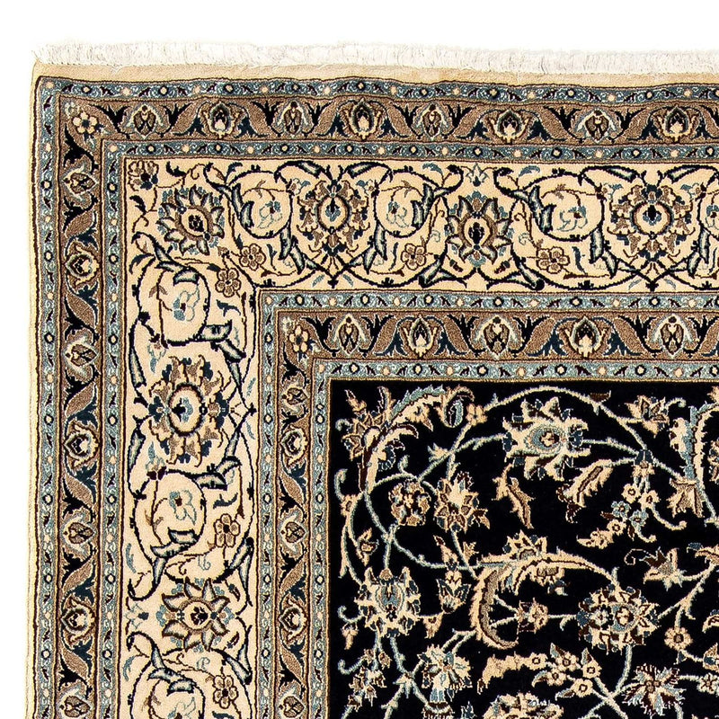 Persisk matta - Nain - 280 x 199 cm - mörkblå