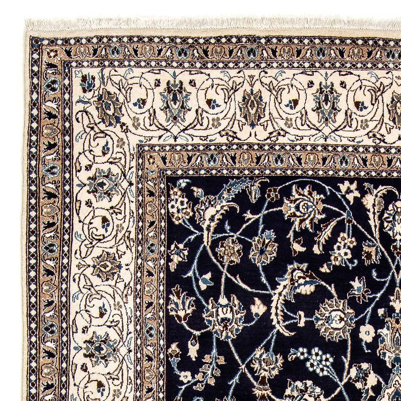 Persisk matta - Nain - 297 x 194 cm - mörkblå