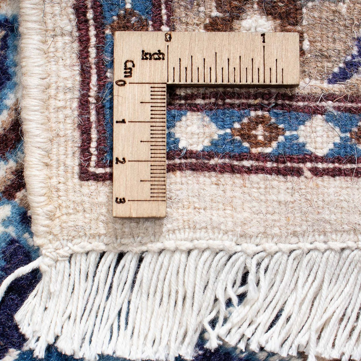 Persisk matta - Nain - 297 x 194 cm - mörkblå