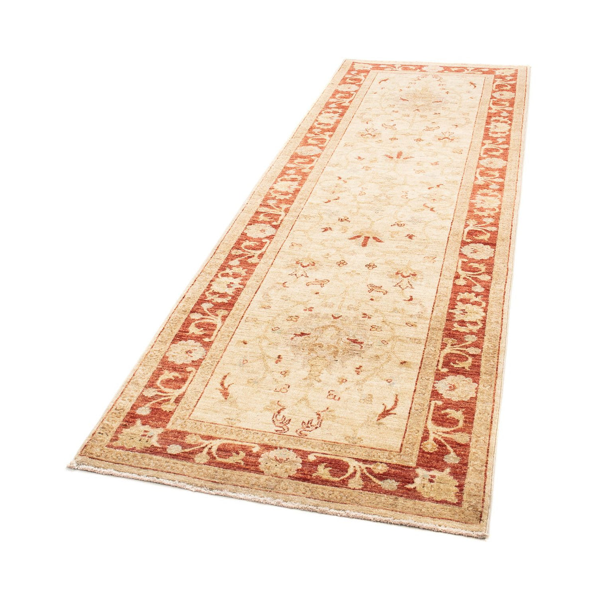 Runner Ziegler Carpet - 258 x 85 cm - beige
