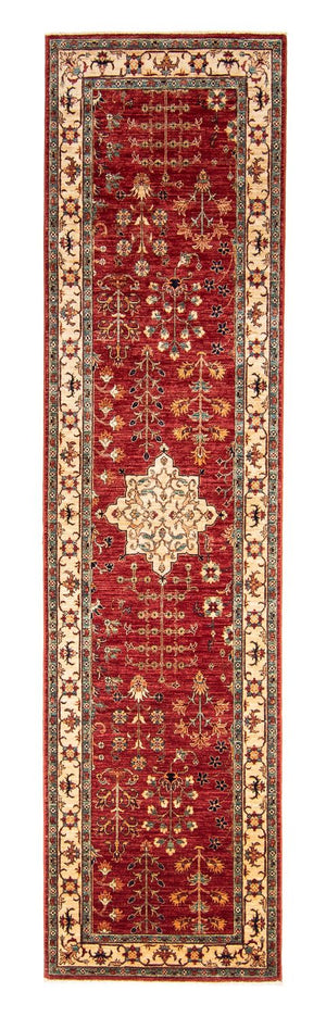 Runner Ziegler Carpet - 297 x 80 cm - mörkröd