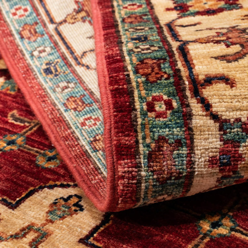 Runner Ziegler Carpet - 297 x 80 cm - mörkröd