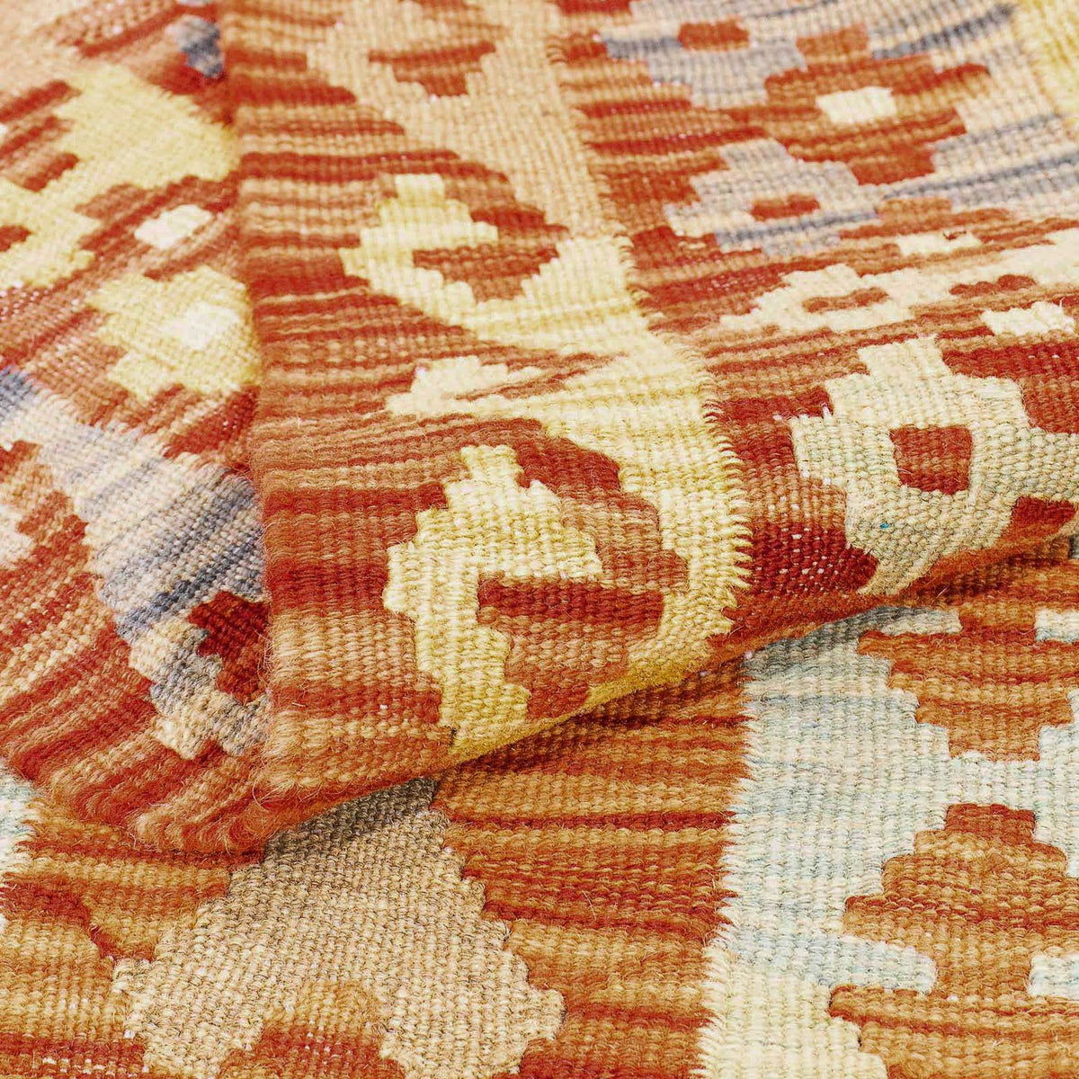 Kelim Carpet - Splash - 311 x 210 cm - flerfärgad