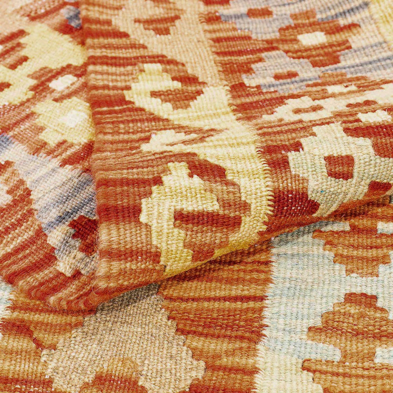 Kelim Carpet - Splash - 311 x 210 cm - flerfärgad