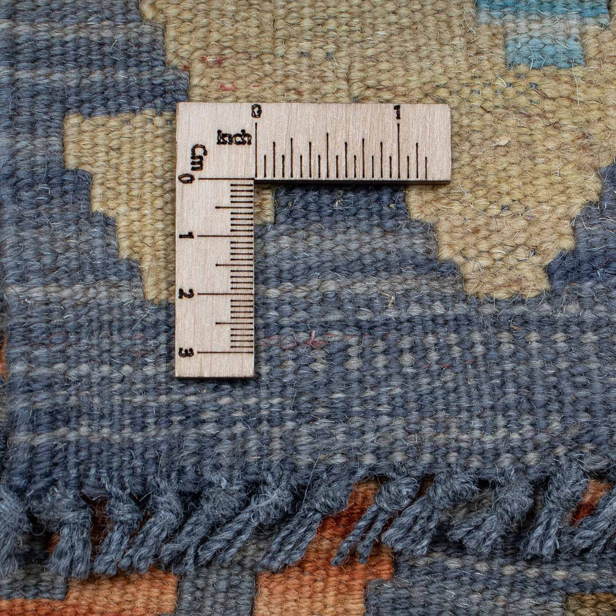 Runner Kelim Carpet - Splash - 293 x 83 cm - flerfärgad