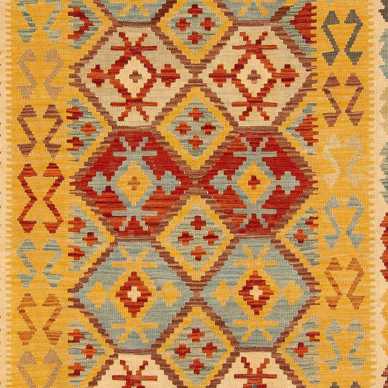 Kelim Carpet - Splash - 296 x 200 cm - flerfärgad