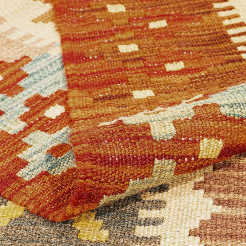 Kelim Carpet - Splash - 296 x 200 cm - flerfärgad