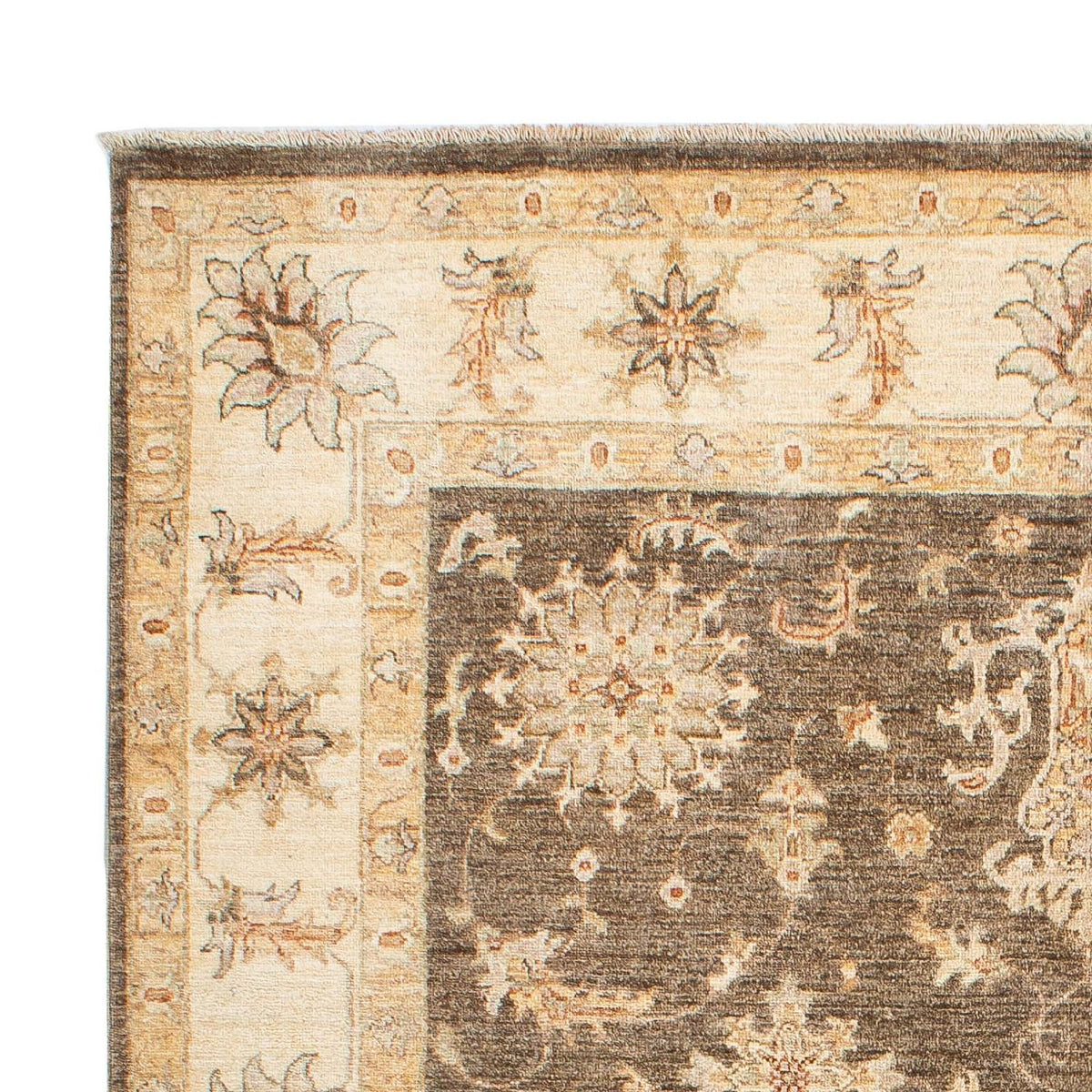 Ziegler Carpet 170x241cm - Oriental Carpet - mörkbrun