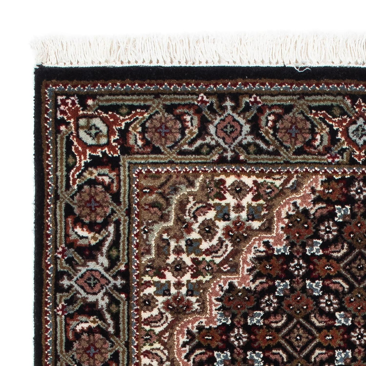 Persisk matta - Tabriz - 140 x 73 cm - mörkblå