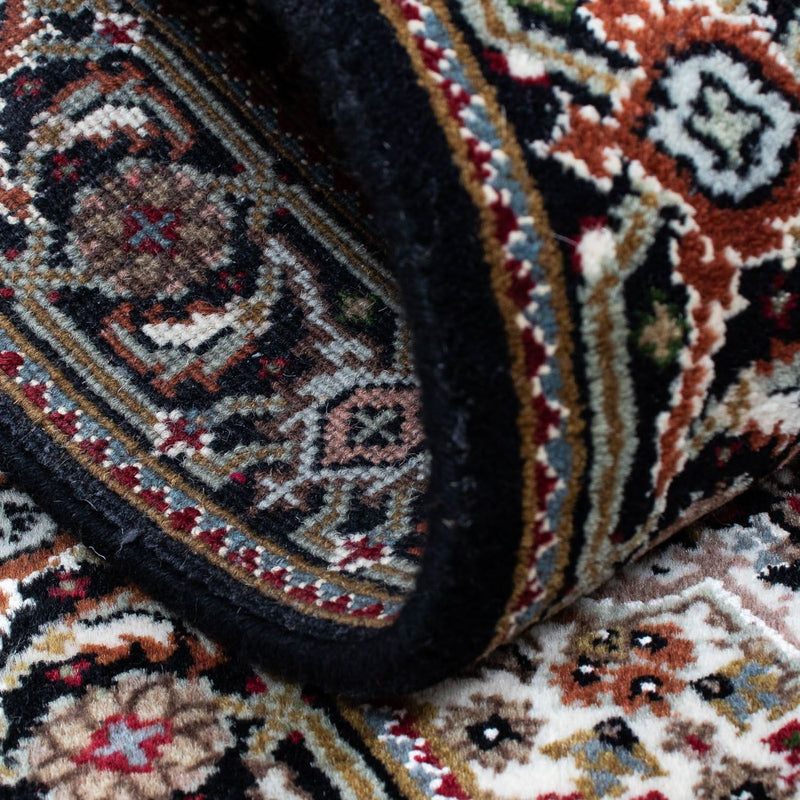 Persisk matta - Tabriz - 140 x 72 cm - mörkblå