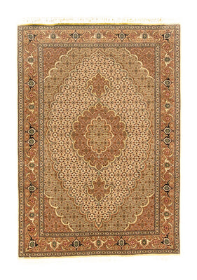 Persisk matta - Tabriz - 145 x 106 cm - beige
