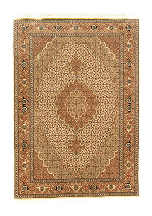 Persisk matta - Tabriz - 145 x 106 cm - beige