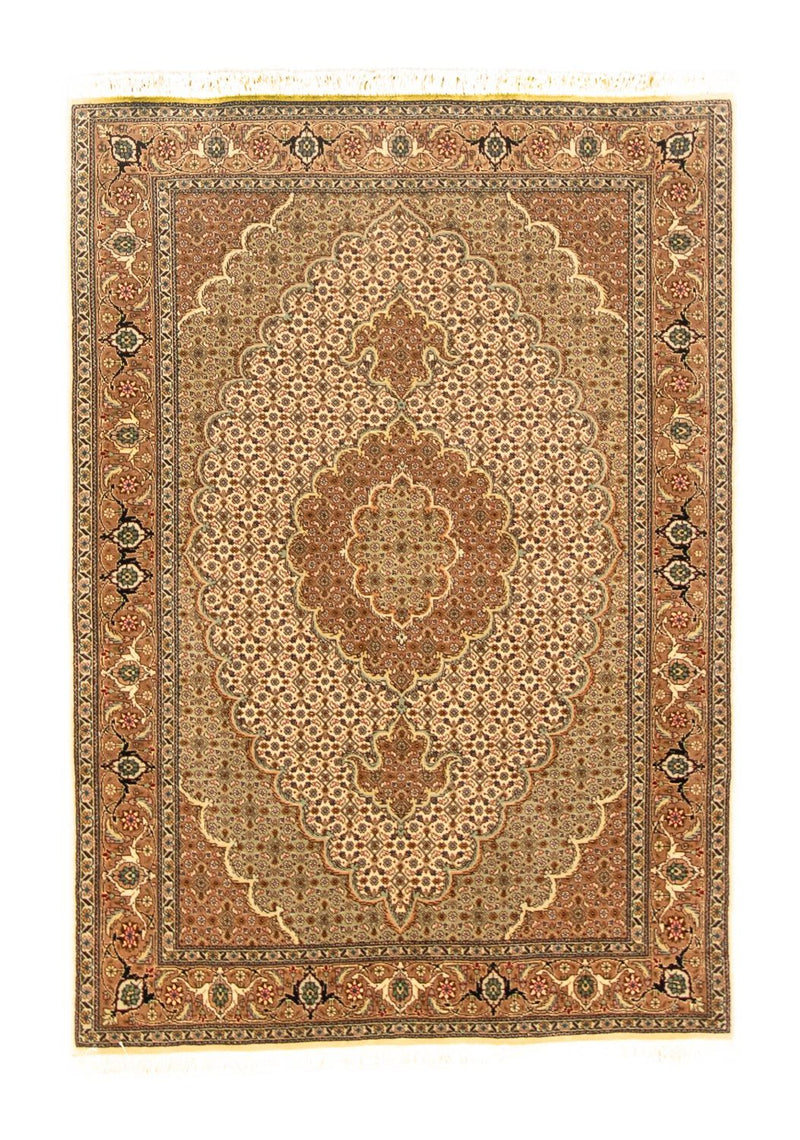 Persisk matta - Tabriz - 145 x 106 cm - beige