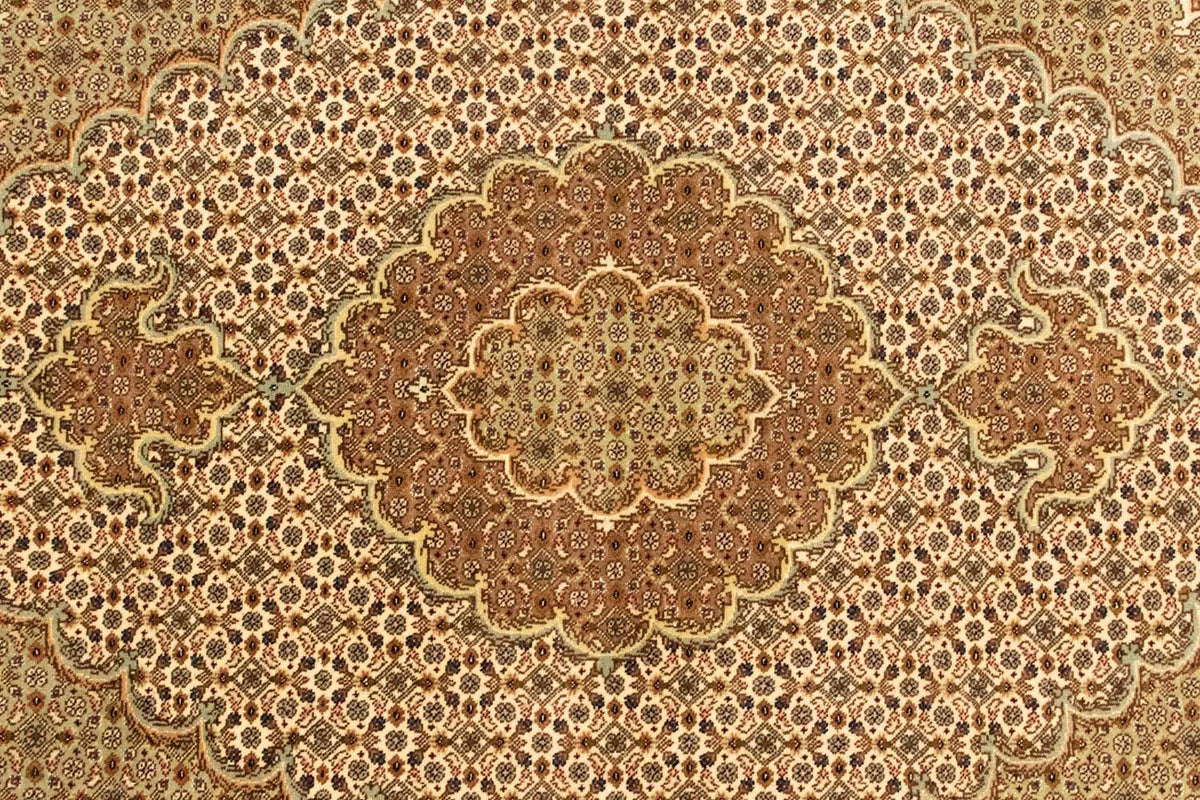 Persisk matta - Tabriz - 145 x 106 cm - beige