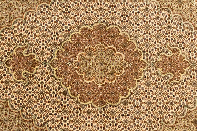 Persisk matta - Tabriz - 145 x 106 cm - beige